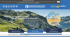 Desktop Screenshot of ferienstrassen.info